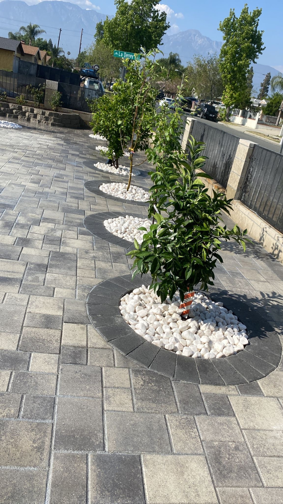 Backyard landscape remodel