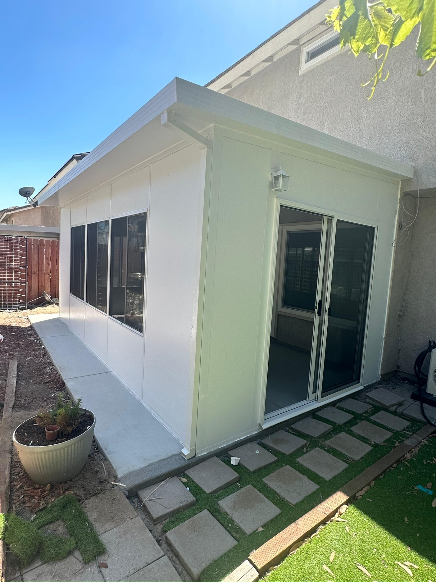 Patio and pergola